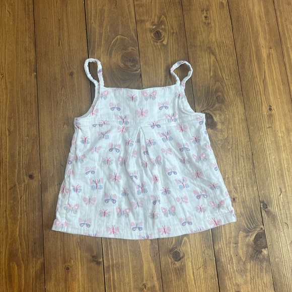 Aden and Anais size 3-6 months dress and bloomer set - Picture 2 of 7